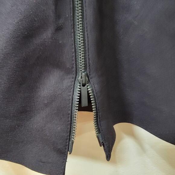 Classiques Entier Leather Dress 6 Black LBD Bodycon Corpgoth 6 Pinup - Picture 10 of 11